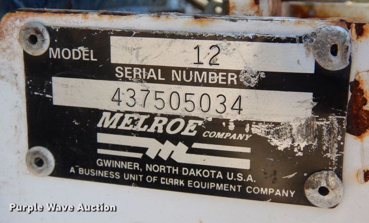 image for item DQ7268 Bobcat 12  skid steer auger