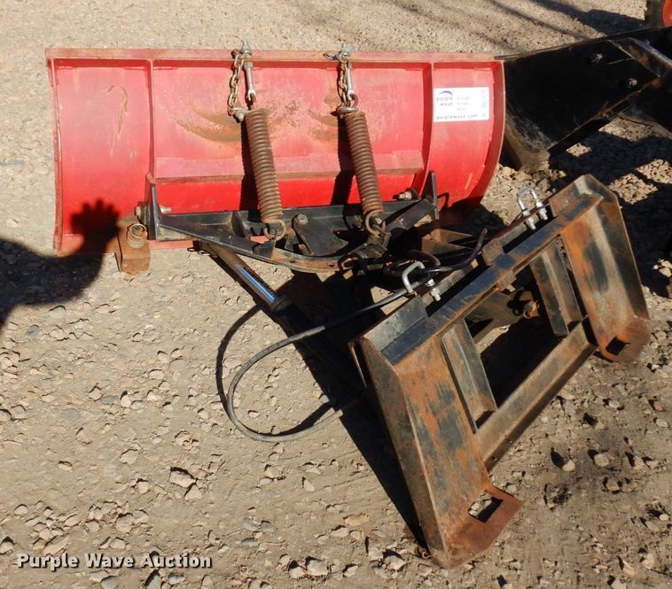 image for item DQ7271 Skid steer snow plow