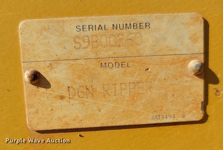 image for item DR3337 2011 Caterpillar D6N XL  dozer