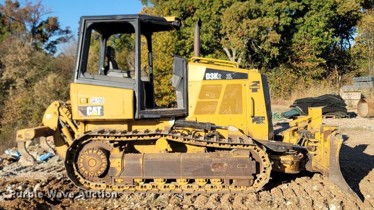 image for item DR3338 2012 Caterpillar D3K2 XL  dozer