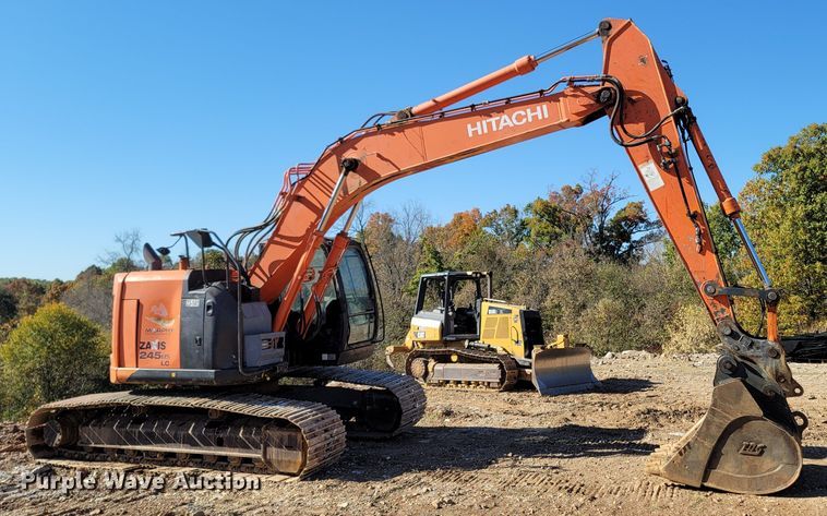 image for item DR3339 2014 Hitachi ZX245USLC-5N  excavator