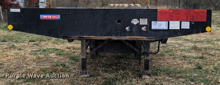 image for item DR3342 2021 Pitts Trailers LB25-33CS  drop deck equipment trailer