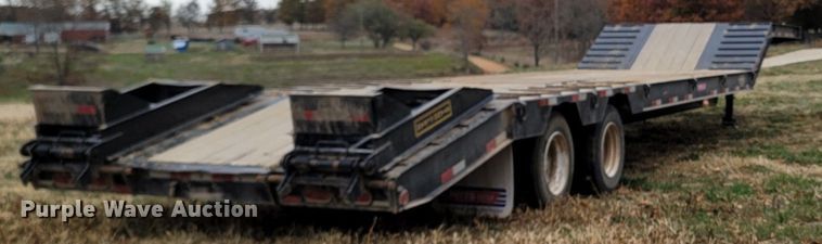 image for item DR3342 2021 Pitts Trailers LB25-33CS  drop deck equipment trailer