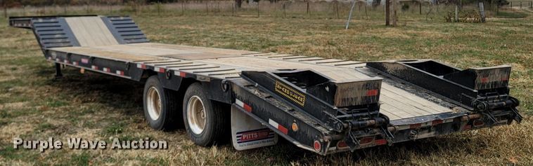 image for item DR3342 2021 Pitts Trailers LB25-33CS  drop deck equipment trailer