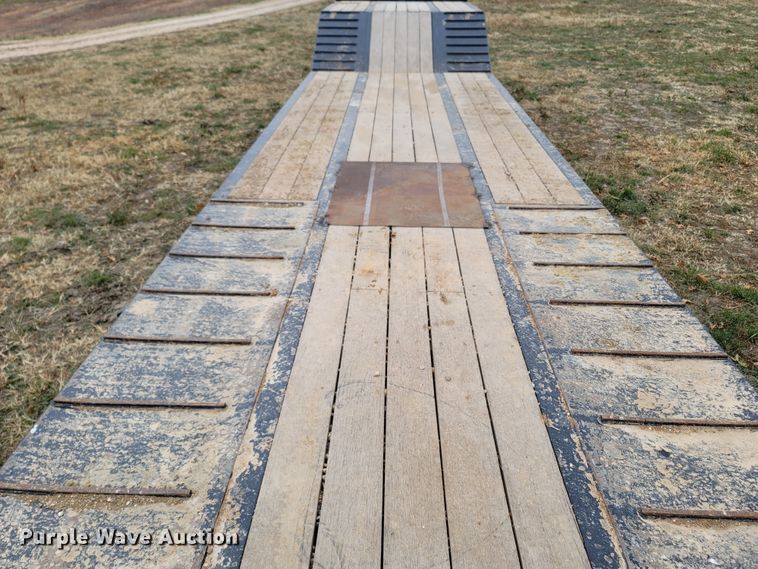 image for item DR3342 2021 Pitts Trailers LB25-33CS  drop deck equipment trailer