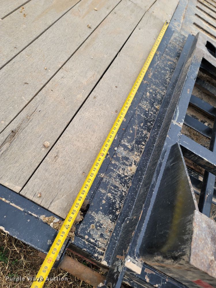 image for item DR3342 2021 Pitts Trailers LB25-33CS  drop deck equipment trailer