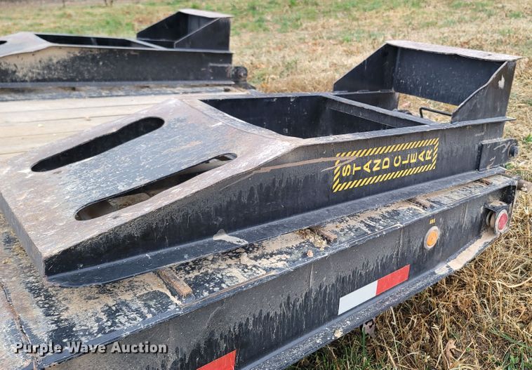 image for item DR3342 2021 Pitts Trailers LB25-33CS  drop deck equipment trailer