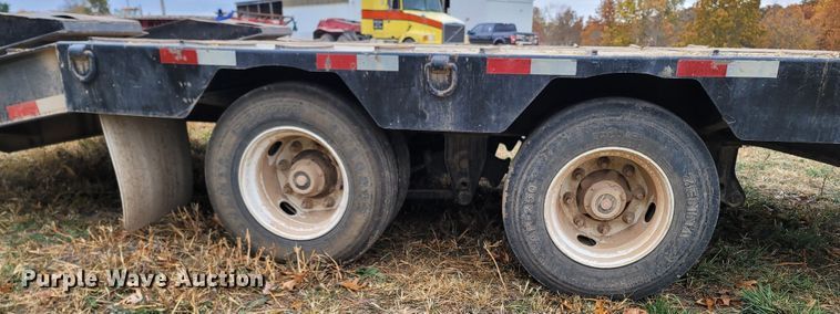 image for item DR3342 2021 Pitts Trailers LB25-33CS  drop deck equipment trailer