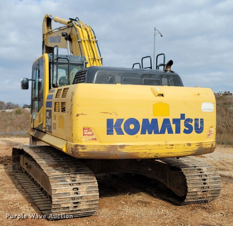 image for item DR3350 2013 Komatsu PC240LC-10  excavator