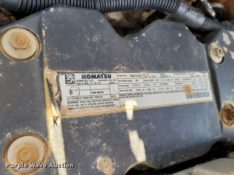 image for item DR3350 2013 Komatsu PC240LC-10  excavator