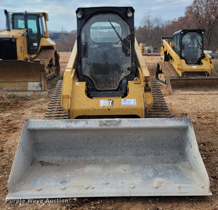 image for item DR3351 2018 Caterpillar 299D2  tracked skid steer loader