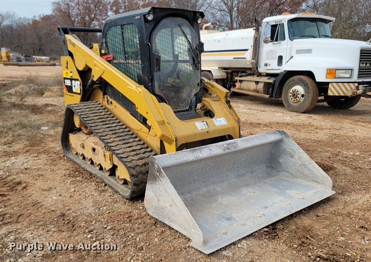image for item DR3351 2018 Caterpillar 299D2  tracked skid steer loader