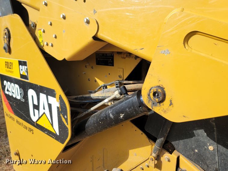 image for item DR3351 2018 Caterpillar 299D2  tracked skid steer loader