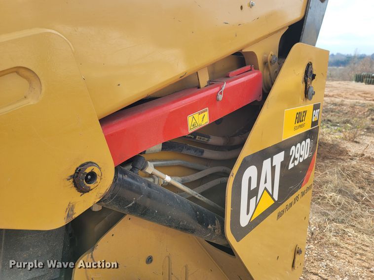 image for item DR3351 2018 Caterpillar 299D2  tracked skid steer loader