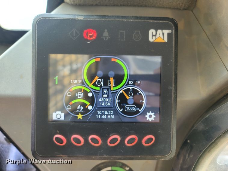 image for item DR3351 2018 Caterpillar 299D2  tracked skid steer loader