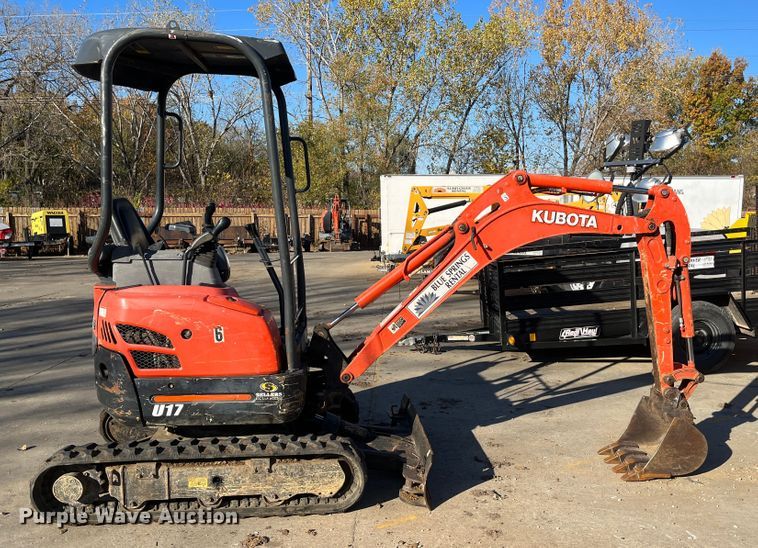 image for item DR7292 2014 Kubota U17  mini excavator