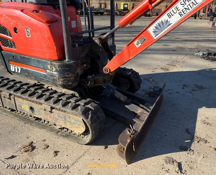 image for item DR7292 2014 Kubota U17  mini excavator