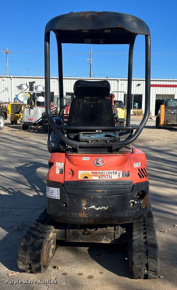image for item DR7293 2013 Kubota U17  mini excavator