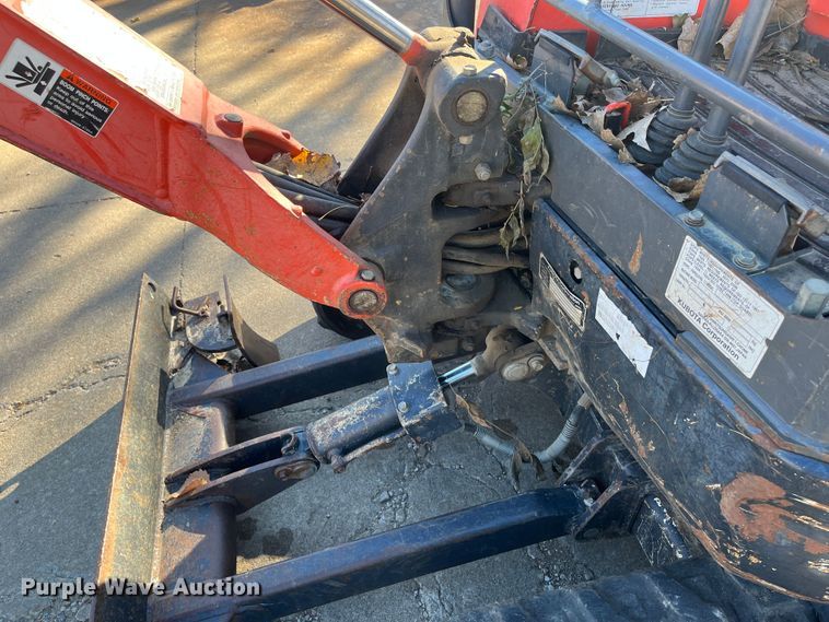 image for item DR7293 2013 Kubota U17  mini excavator