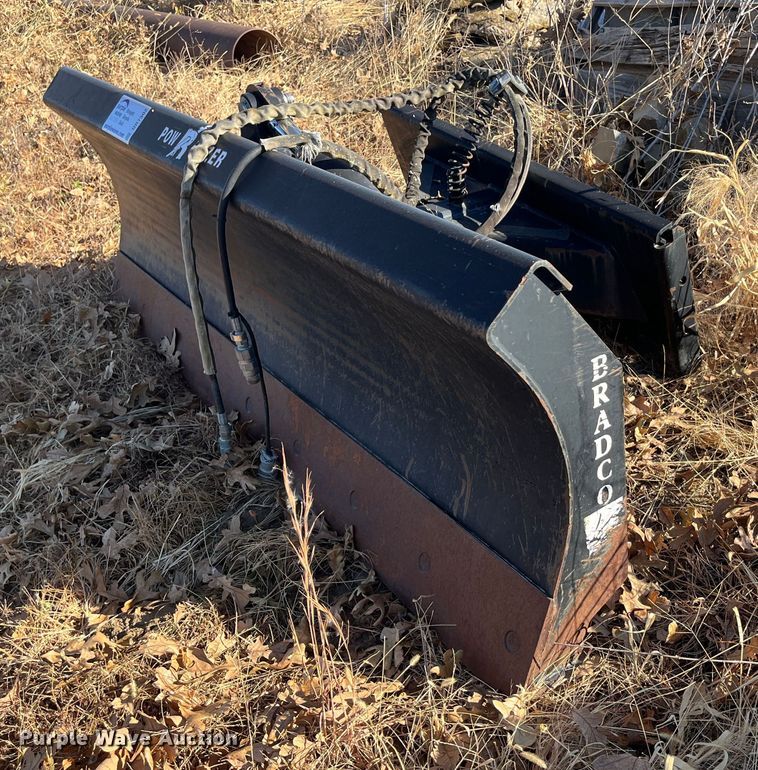 image for item DR7302 Bradco 88861 Powrdozer  skid steer dozer blade