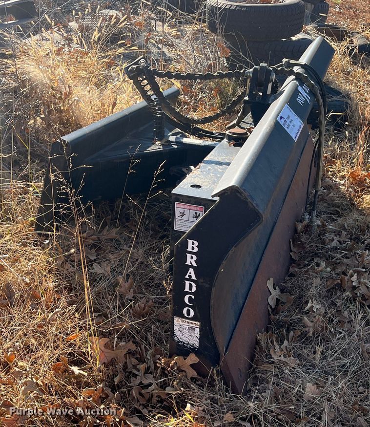 image for item DR7302 Bradco 88861 Powrdozer  skid steer dozer blade