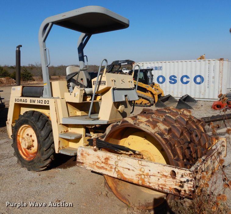 image for item DS1513 1996 Bomag BW142D-2  single drum roller