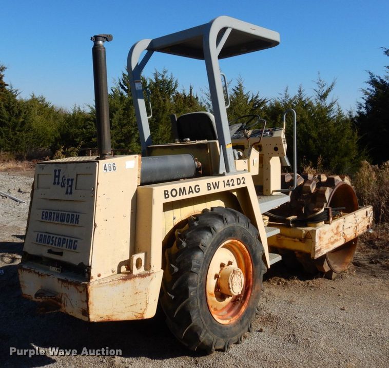 image for item DS1513 1996 Bomag BW142D-2  single drum roller