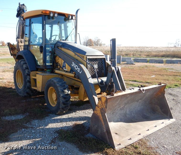 image for item DS8244 2008 John Deere 310SJ  backhoe