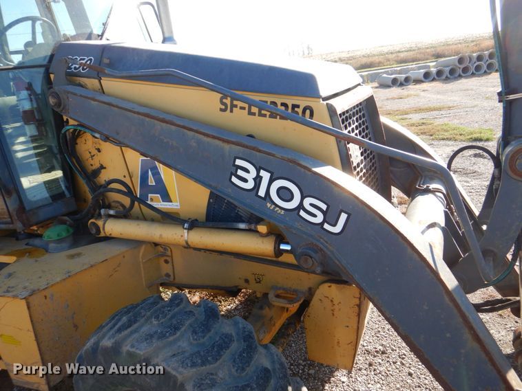 image for item DS8244 2008 John Deere 310SJ  backhoe