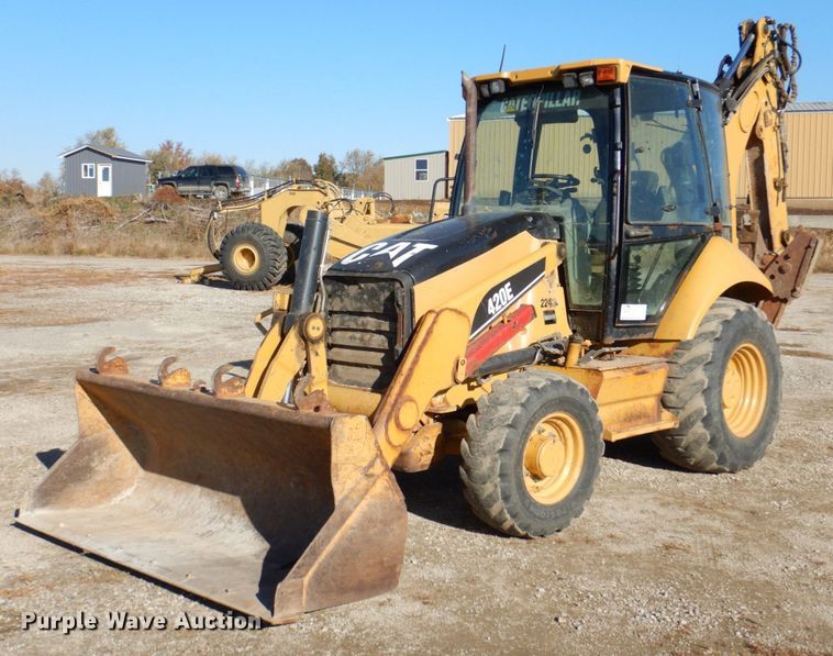 image for item DS8245 2006 Caterpillar 420E  backhoe