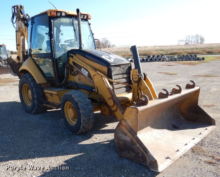image for item DS8245 2006 Caterpillar 420E  backhoe