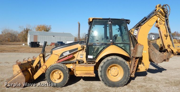 image for item DS8245 2006 Caterpillar 420E  backhoe