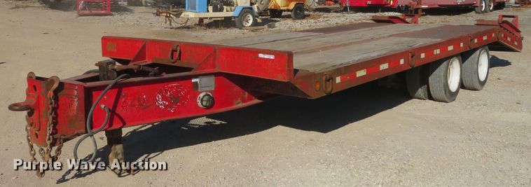 image for item FB9824 1985 Interstate 40DA  equipment trailer