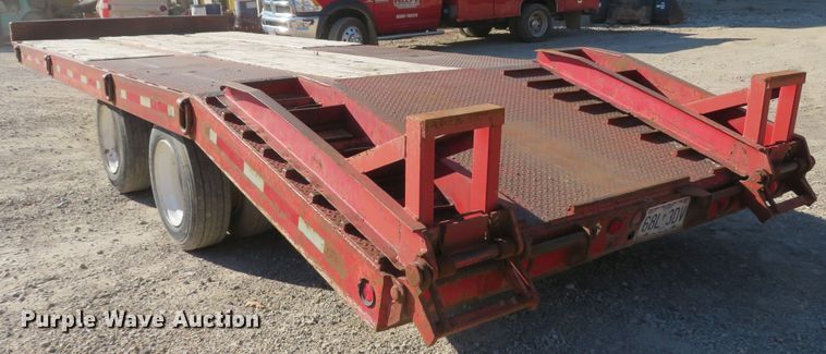 image for item FB9824 1985 Interstate 40DA  equipment trailer