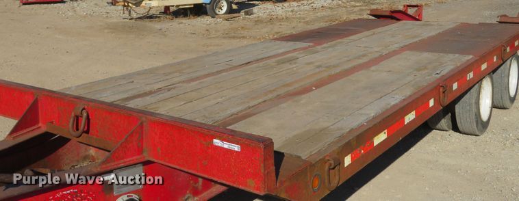 image for item FB9824 1985 Interstate 40DA  equipment trailer