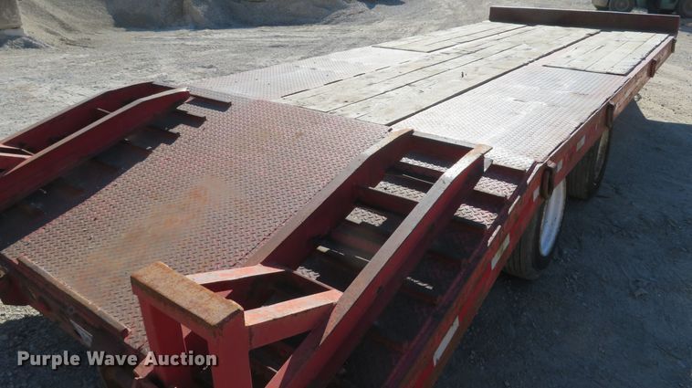 image for item FB9824 1985 Interstate 40DA  equipment trailer