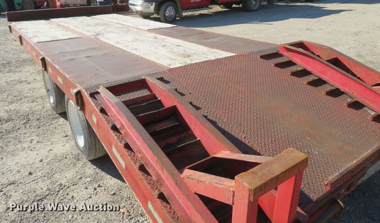 image for item FB9824 1985 Interstate 40DA  equipment trailer
