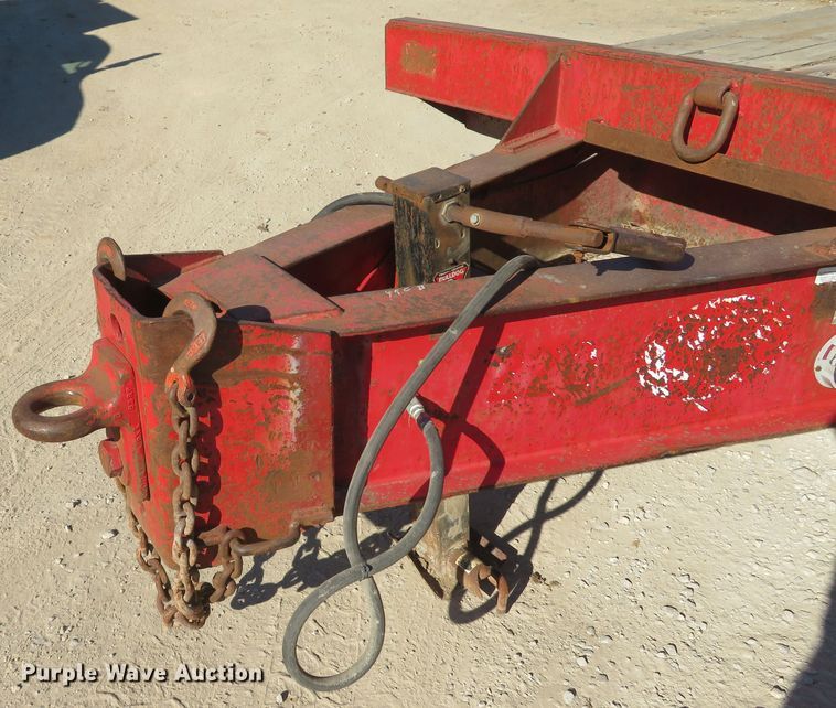 image for item FB9824 1985 Interstate 40DA  equipment trailer