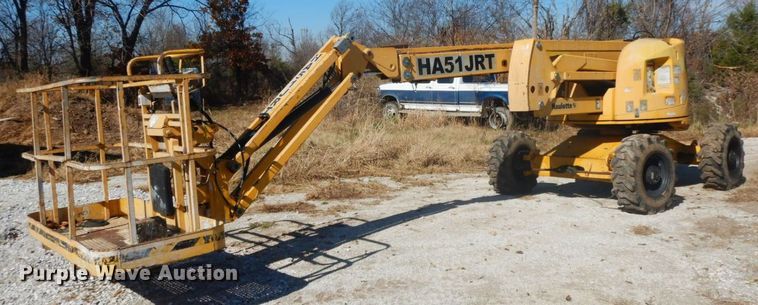 image for item HF9461 2001 Haulotte HA51JRT  boom lift