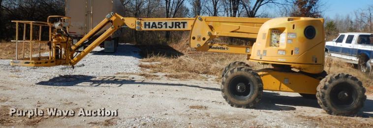 image for item HF9461 2001 Haulotte HA51JRT  boom lift
