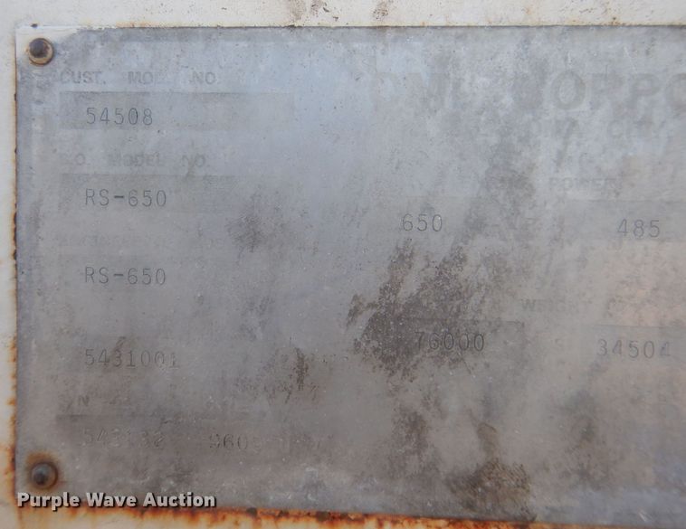 image for item HQ9519 1995 Terex Cmi RS650  reclaimer