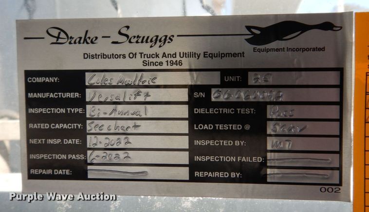 image for item JL9855 2007 International 4300  bucket truck