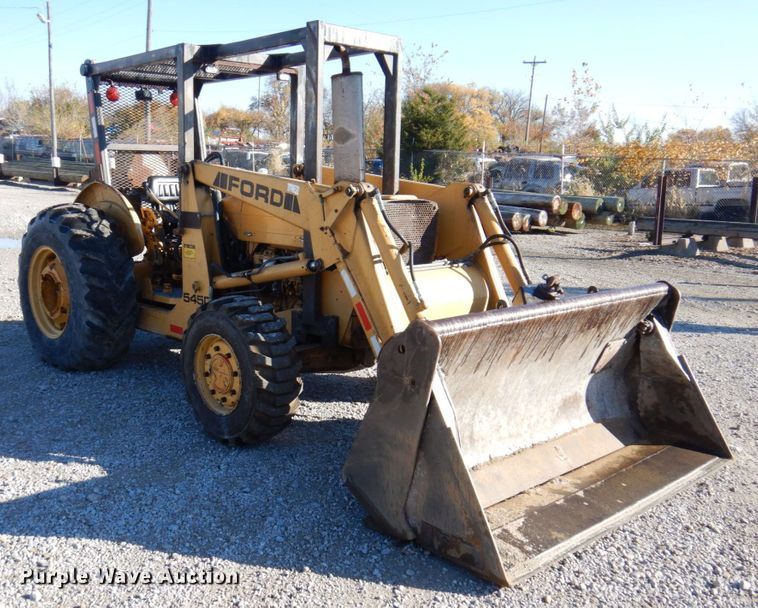 image for item JL9856 1994 Ford 545D  industrial tractor
