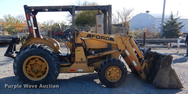 image for item JL9856 1994 Ford 545D  industrial tractor