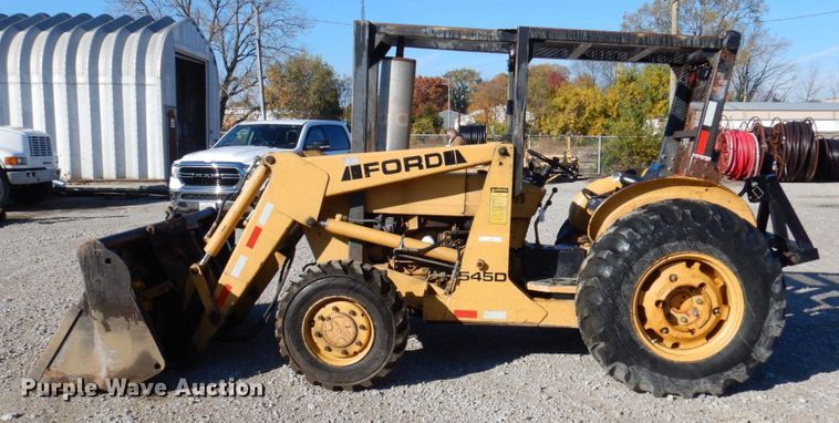 image for item JL9856 1994 Ford 545D  industrial tractor