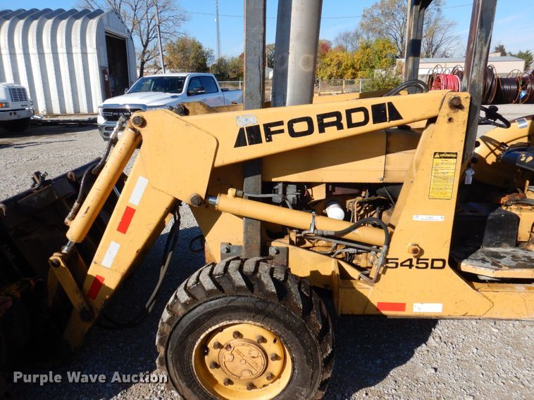 image for item JL9856 1994 Ford 545D  industrial tractor