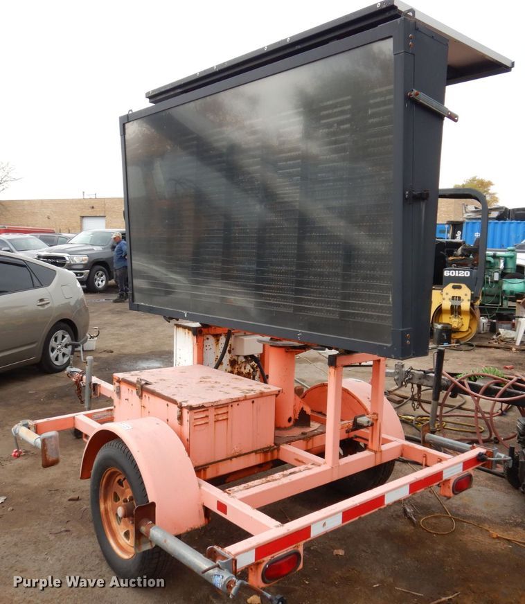 2005 Wanco WVTM message board trailer in South Holland, IL Item