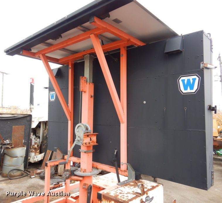 image for item JL9860 2005 Wanco WVTM  message board trailer