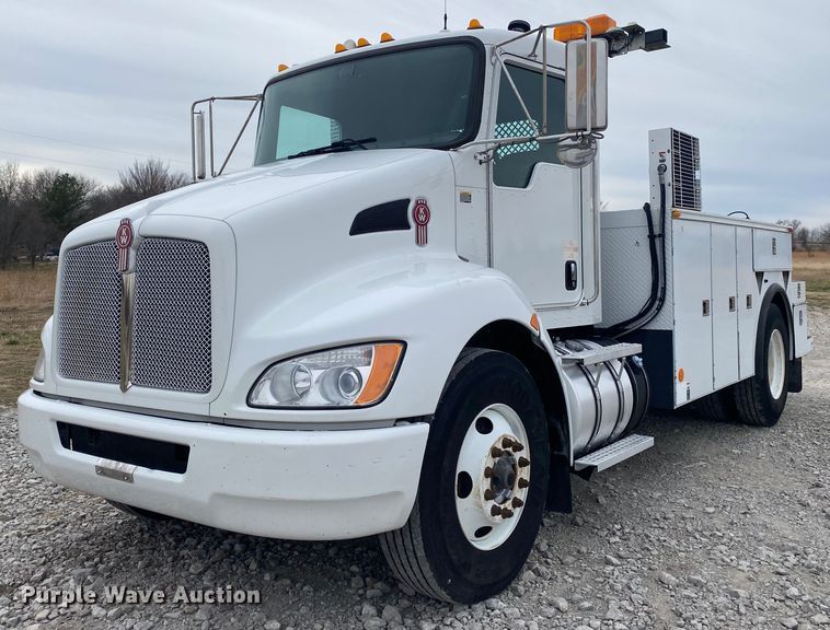 image for item JN9159 2012 Kenworth T370  utility / service truck