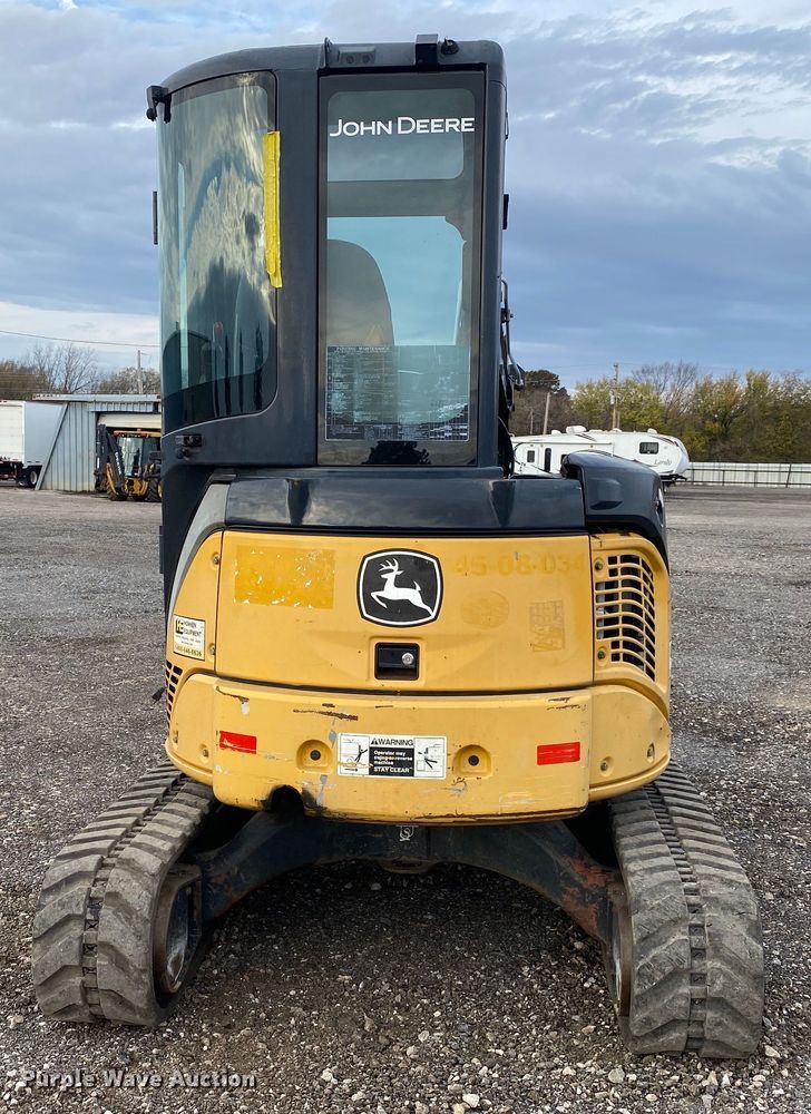 image for item JW9327 2013 John Deere 35D  mini excavator